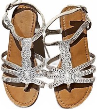 Wonder Nation Toddler Girl Rhinestones Sandal size 13
