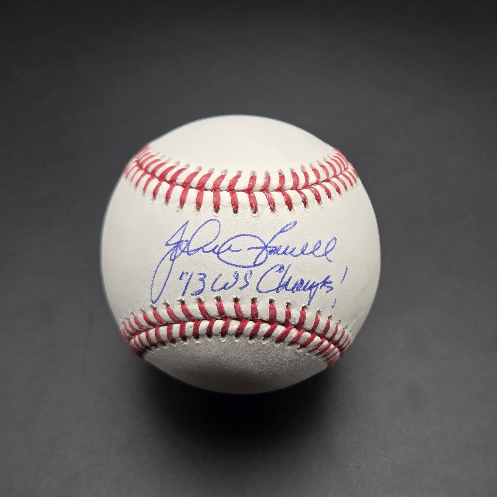 John Farrell “13 WS Champs!” Signed Rawlings OML Baseball Red Sox Auto