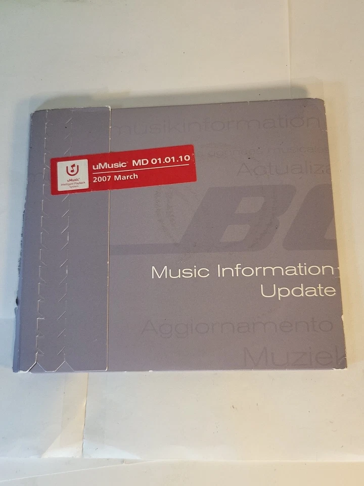 Bose Music System Update Disc CD OEM. New Sealed uMusic MD 01.01.10  2007 March  - Image 3 of 4