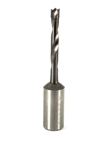 Whiteside DB4-57SC Right Hand Brad Point Dowel Drill Carbide, 4mmCD, 57mmOAL