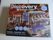 Discovery Mindblown DIY 4-Cylinder Combustion Model Engine Kit f/ Ages 8