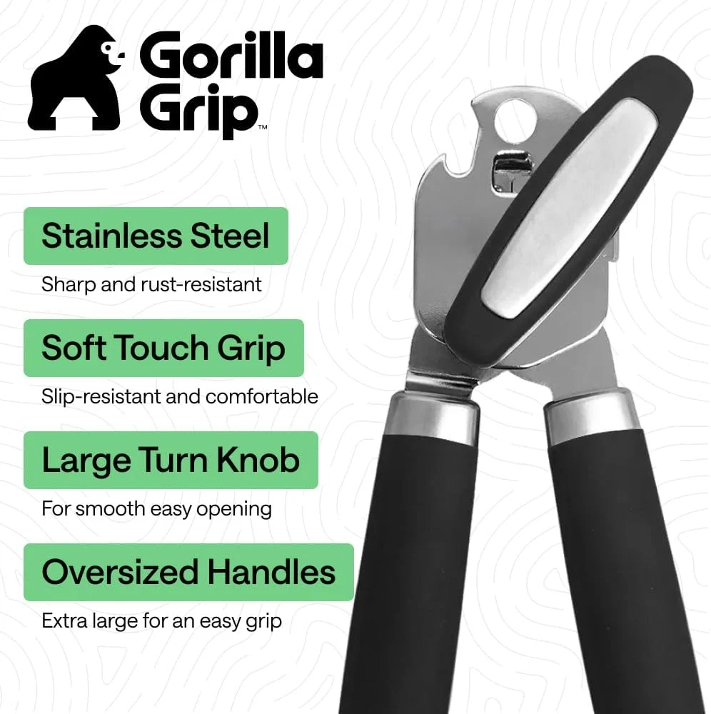 Gorilla Grip Manual Can Opener - Thumbnail 4