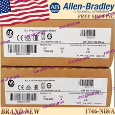 Brand New Factory Sealed AB 1746-NI8/A Point Analog Output Module AB
