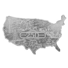 HAPPY BIRTHDAY 250 AMERICA  5 OZT.  SILVER BARS  of .999  Fine SILVER.  BLBSTOCK