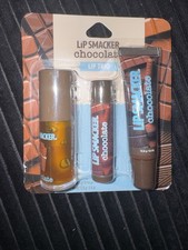 Lip Smacker Chocolate Lip Trio Set Lip Oil Ba...