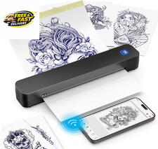 Wireless Tattoo Stencil Printer   Bluetooth Thermal Tattoo Printer Machine
