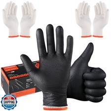 ANBOSON BBQ Gloves for Grilling Disposable Heat Resistant - 100 N