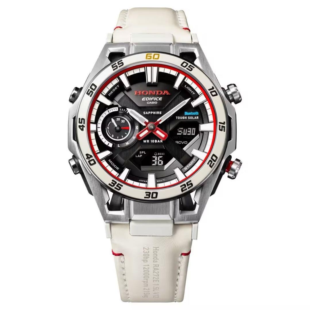 てんてんCASIO Honda コラボ時計　ECB-2300HR-1AJR Casio Edifice Honda ECB-2300HR-1AJR F1 60th Anniversary Limited