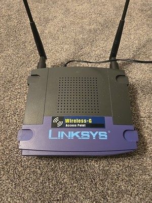 Linksys WAP54G Wireless-G Access Point with Power Adapter