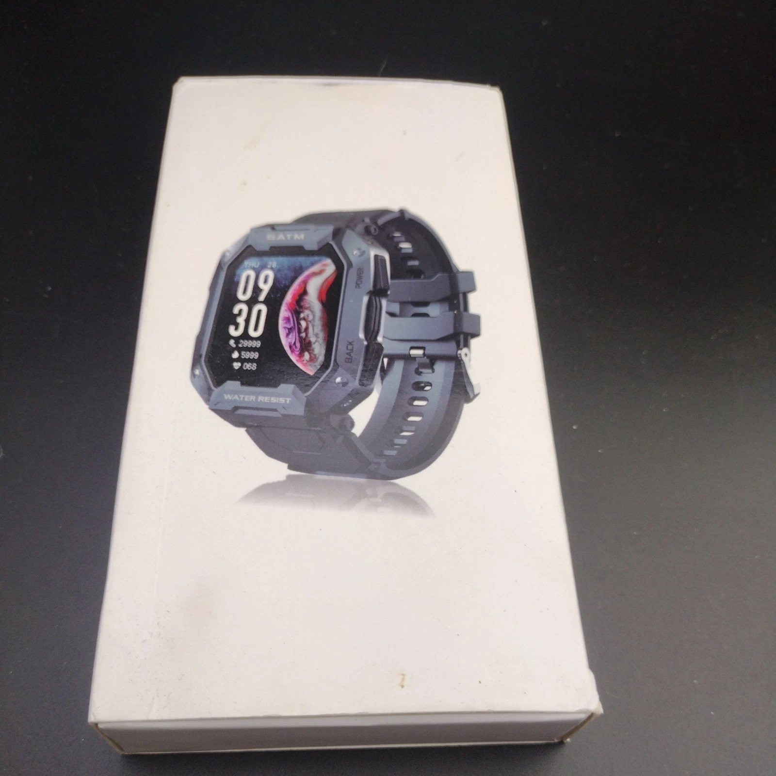 US Waterproof Smart Watch Military Tactical Men Wristwatch Sport Fitness Tracker