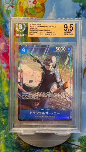 Trafalgar Law (Alternate Art) graded BGS 9.5 for sale on eBay