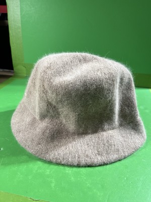 BETMAR New York Angora Rabbit Hair Blend Bucket Hat Biege  display picture 2