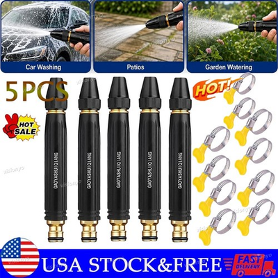 #ad Larnto High Pressure Hose Nozzle Water Gun for Car Wash Garden Pressure Booster $24.68
