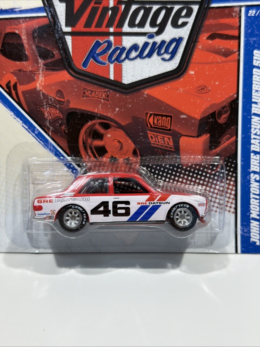 Hot Wheels Vintage Racing John Morton's Bre Datsun Bluebird 510