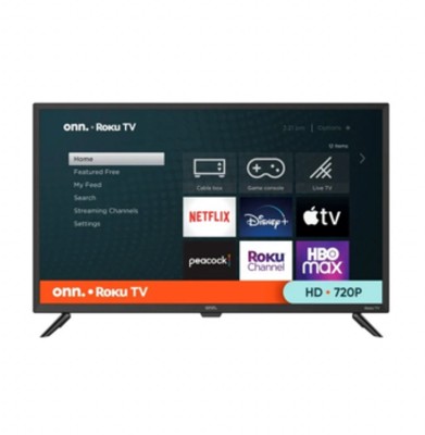 onn. 32  Class HD (720P) LED Roku Smart Television (100012589)