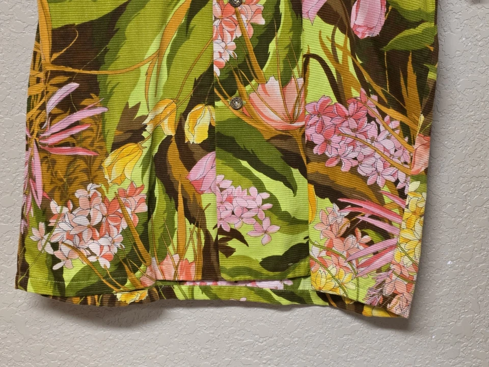 Vintage Casual Aire Reef Towers Hawaii Shirt Collar Button Up Short Sleeve  Smal - Image 3 of 4
