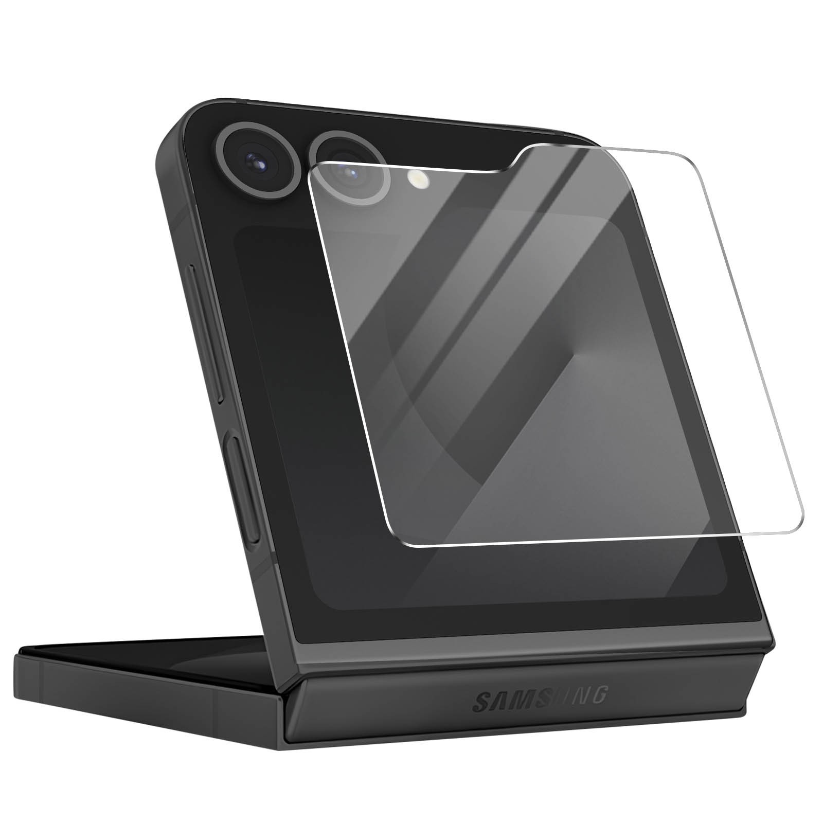 Verre trempé Galaxy Z Flip 6 Avizar protection écran 9H transparent