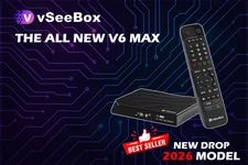 VSEEBOX V6 MAX New 2026 Streaming Box AUTHORIZED DISTRIBUTOR FAST Shipping!