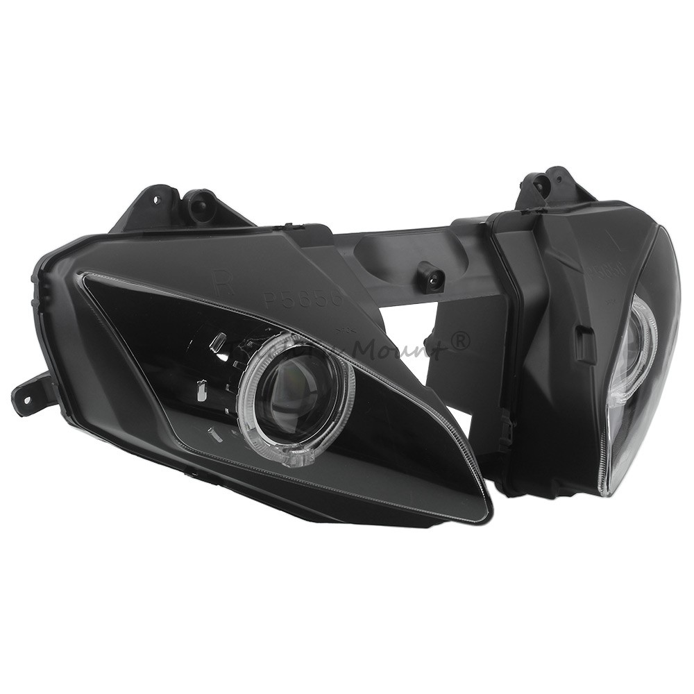 2006-2007 Yamaha YZF R6 Front Headlight HID Projector Red Angel