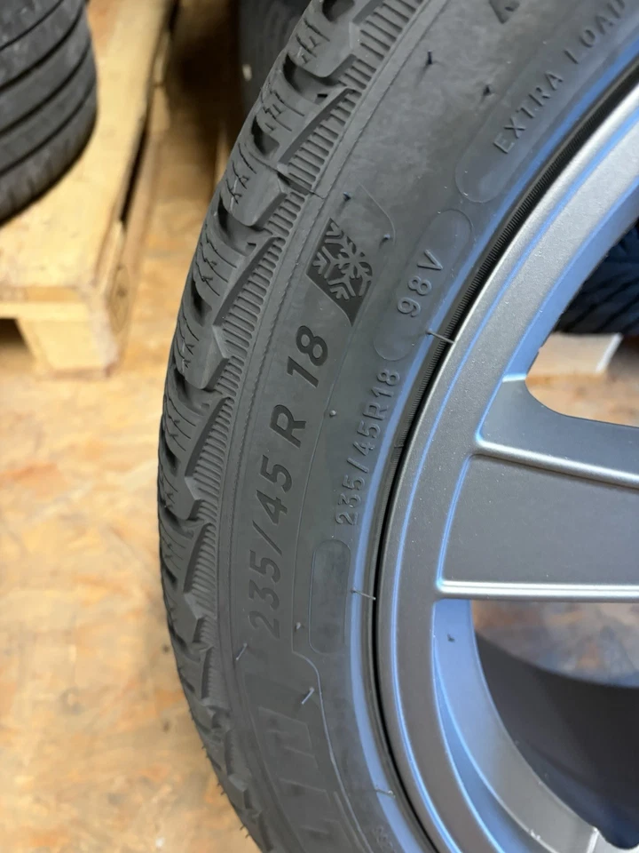 4 Winterreifen für Tesla Model 3 Auf Alufelgen 18 Zoll miit Zertifikat - Bild 4 von 4