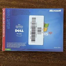 Dell Windows XP Professional Pro SP1 Re-installation CD Version 2002 - New