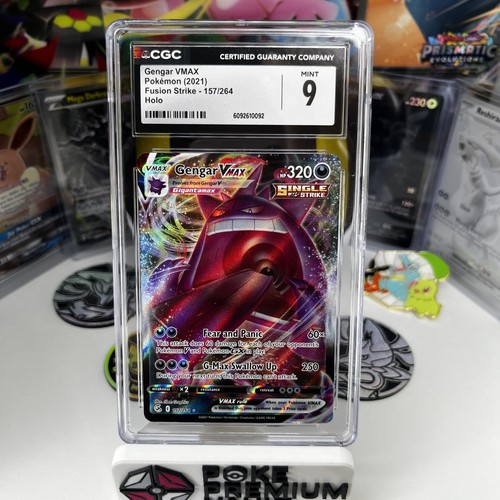 Gengar VMAX graded CGC 9 for sale on eBay