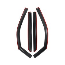 For Dodge Ram 1500 Crew Cab 2019-2025 In-Channel Window Visors Vent Rain US
