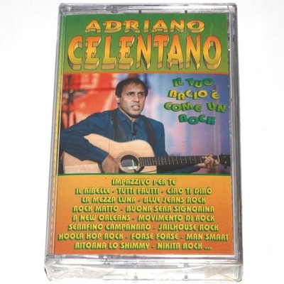 Adriano Celentano - il tuo bacio e come un rock (Cassette Tape Italy) NEW SEALED