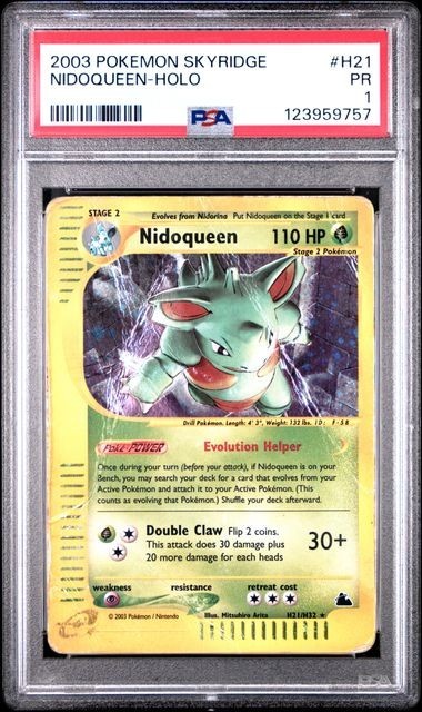 Nidoqueen H21/H32 Skyridge Holo for sale online | eBay