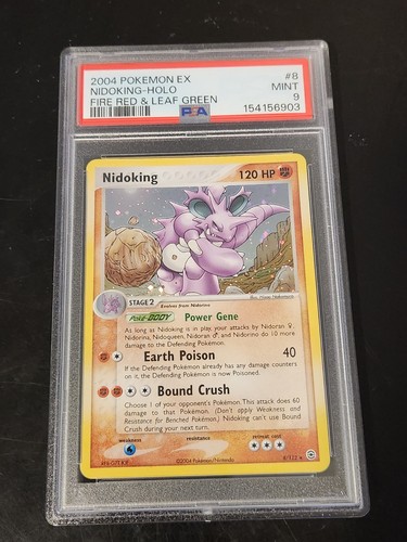 Nidoking graded PSA 9 for sale on eBay