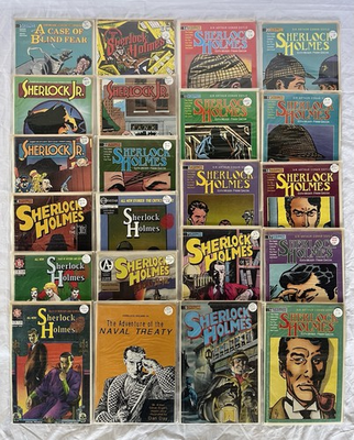 #ad 22 Sherlock Holmes Sherlock Jr. Comic Books Eternity Northstar Comics $35.00