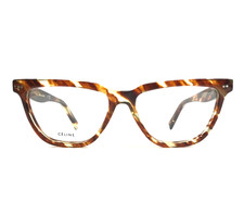 Celine Eyeglasses Frame CL50009I 056 Blonde Havana Horn Cat Eye 53-15-145