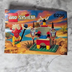 LEGO Islanders King Kahuka Set 6236 All Original Pieces Manual Vintage 1994