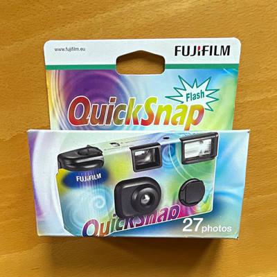  Fujifilm QuickSnap Flash  Einwegkamera 35 mm mit Blitz, 27 Fotos