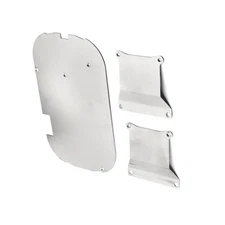 1 Set Stainless Steel Chassis Armor Guard Board Kit For TAMIYA TT01 1/10 RC Car