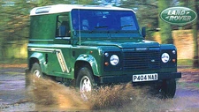 LAND ROVER DEFENDER SPEC SHEET/Brochure:1997,1996,1995,