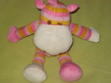 J # DOUDOU ZEBRE CHEVAL PONEY FNAC EVEIL ET & JEUX TBE !!