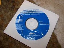 Dell OptiPlex 740 ResourceCD Device Drivers Diagnostics & Utilities P/N# OUT207