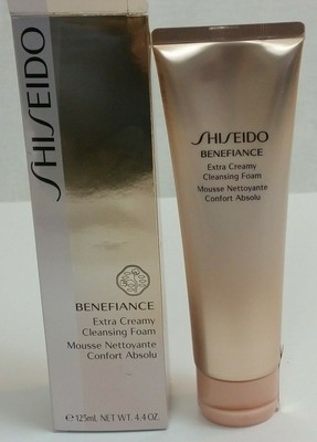shiseido benefiance extra creamy cleansing foam