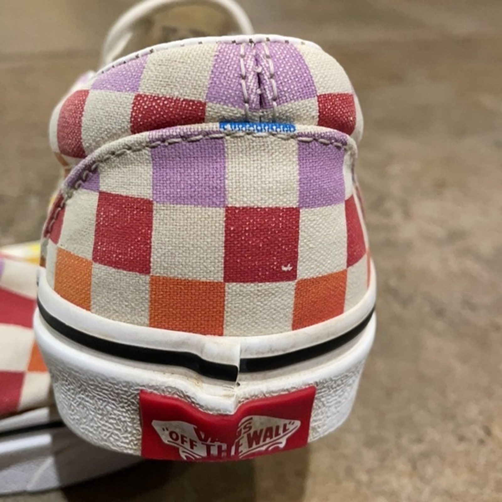 Vans Rainbow Checkerboard Slip-on Sneakers Unisex Size M4 W 5.5 500714 thumbnail 12