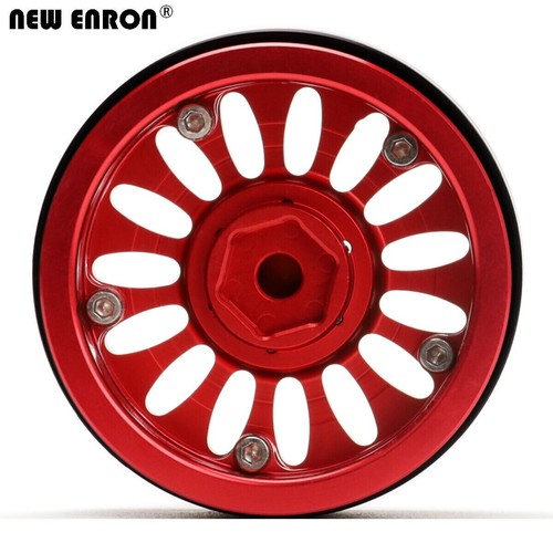 12mm Hex Heavy Beadlock Wheel Rim 1.9" For 1/10 Crawler SCX10 TF2 D110 F350 GEN8 - Picture 6 of 18