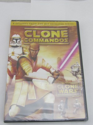 New - Star Wars - The Clone Wars: Clone Commandos (DVD, 2009) Sealed
