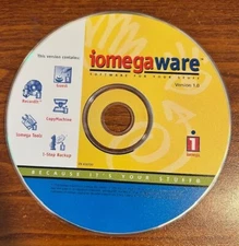 Vintage Iomegaware Version 1.0 Used Free Shipping