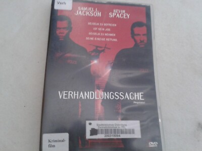 DVD - VERHANDLUNGSSACHE - Mit  Samuel L. Jackson/Kevin Spacey   RO