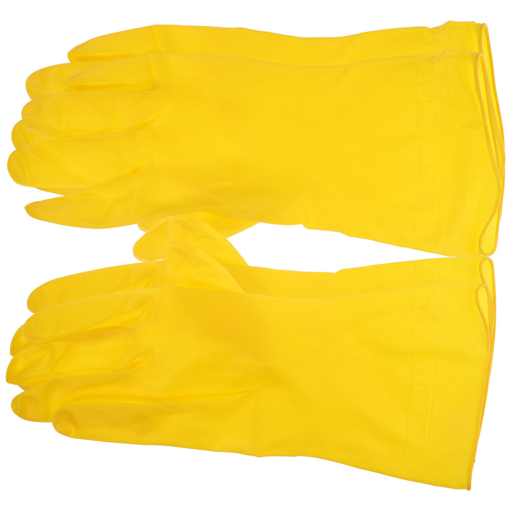 Thickened Reusable Dishwashing Gloves 2 Pairs Durable Cleaning Mittens