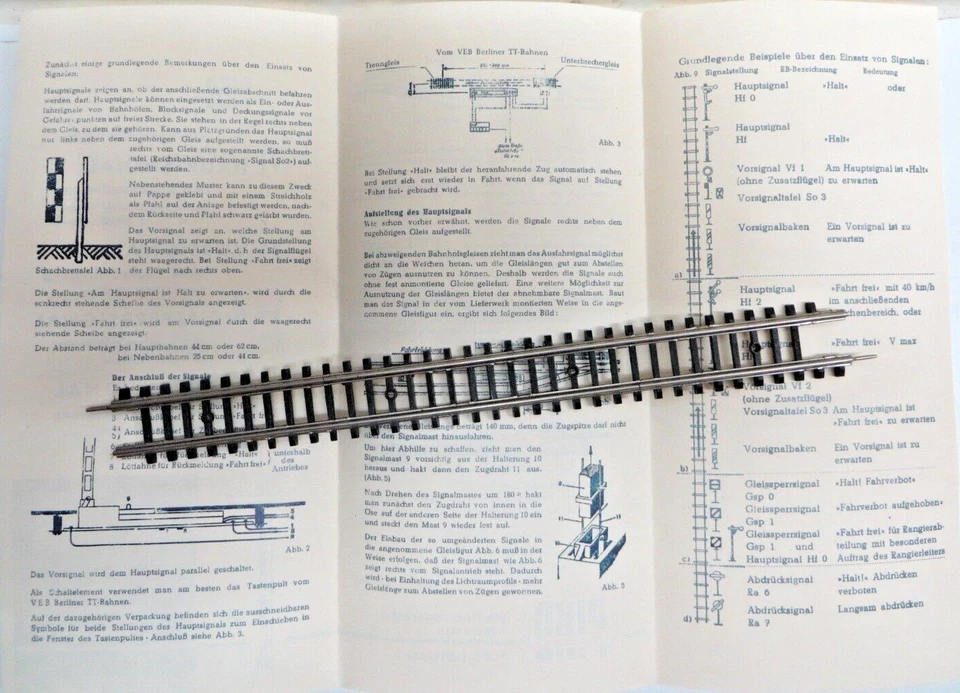 PIKO Siba Gebrauchsanleitung für elektromechanische TT Signale - Bild 2 von 2