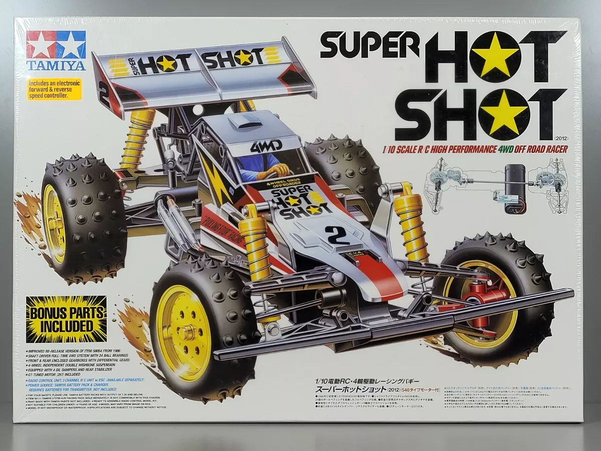 New Tamiya 1/10 R/C Super Hotshot Off-Road Buggy 4WD Re-release