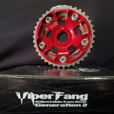 New Red Adjustable Racing Cam Gear  For 88-00 Honda Civic CRX D15 D16 SOHC