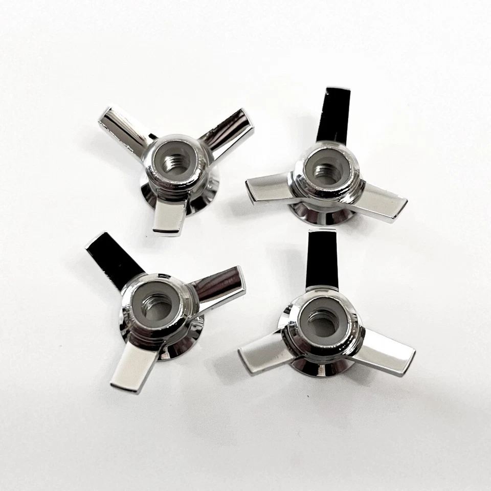 Knock Off 'Classic Style' Wheel Lock Nuts M4 size - Vintage RC Tamiya Kyosho - Image 2 of 4