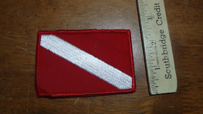 SCUBA DIVING DEEP SEA DIVING CAVE DIVER DEEP SEA HELMET   PATCH BX G #27